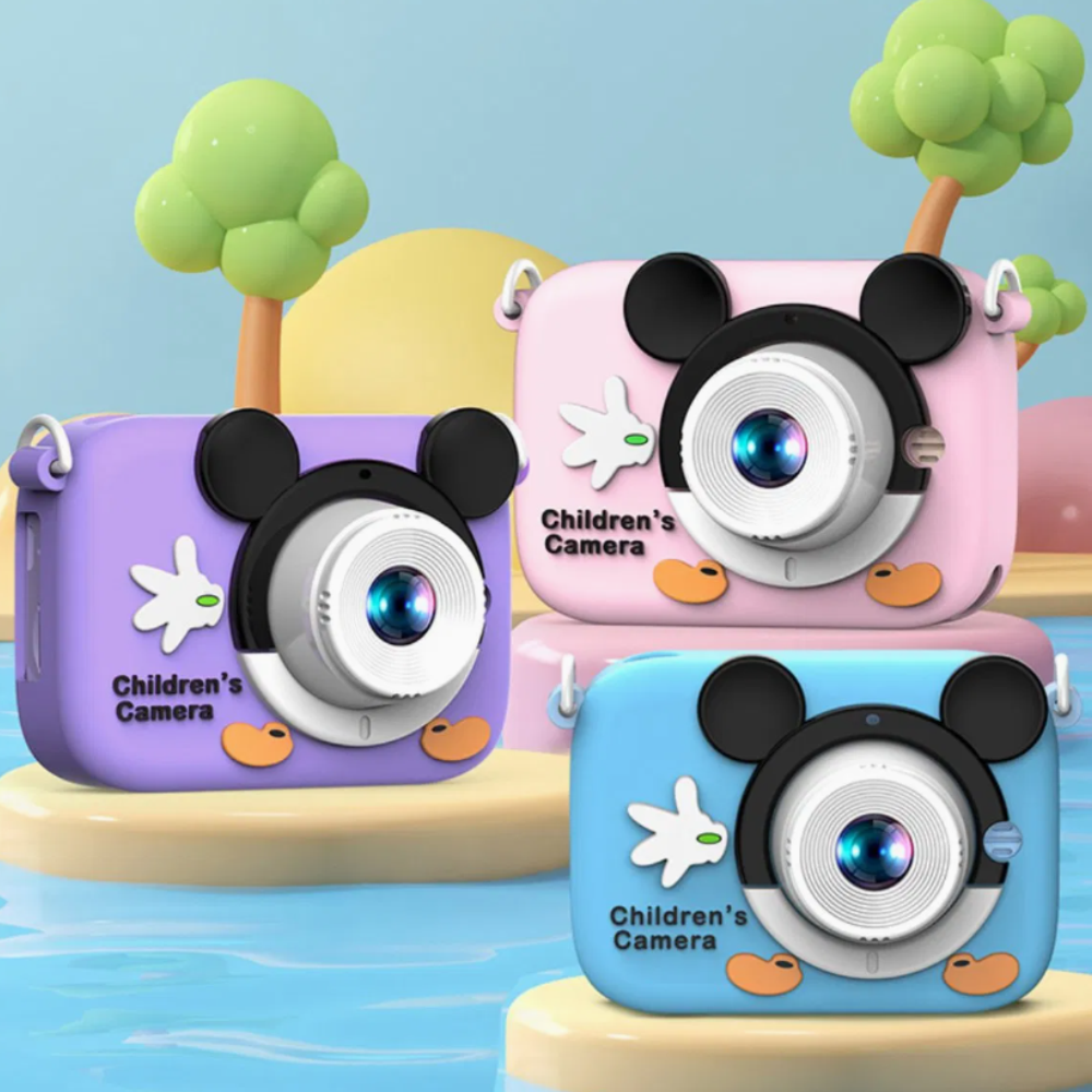 Cámara Doble Lente - Mickey Kingdom