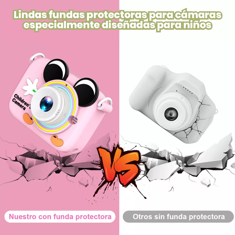 Cámara Doble Lente - Mickey Kingdom