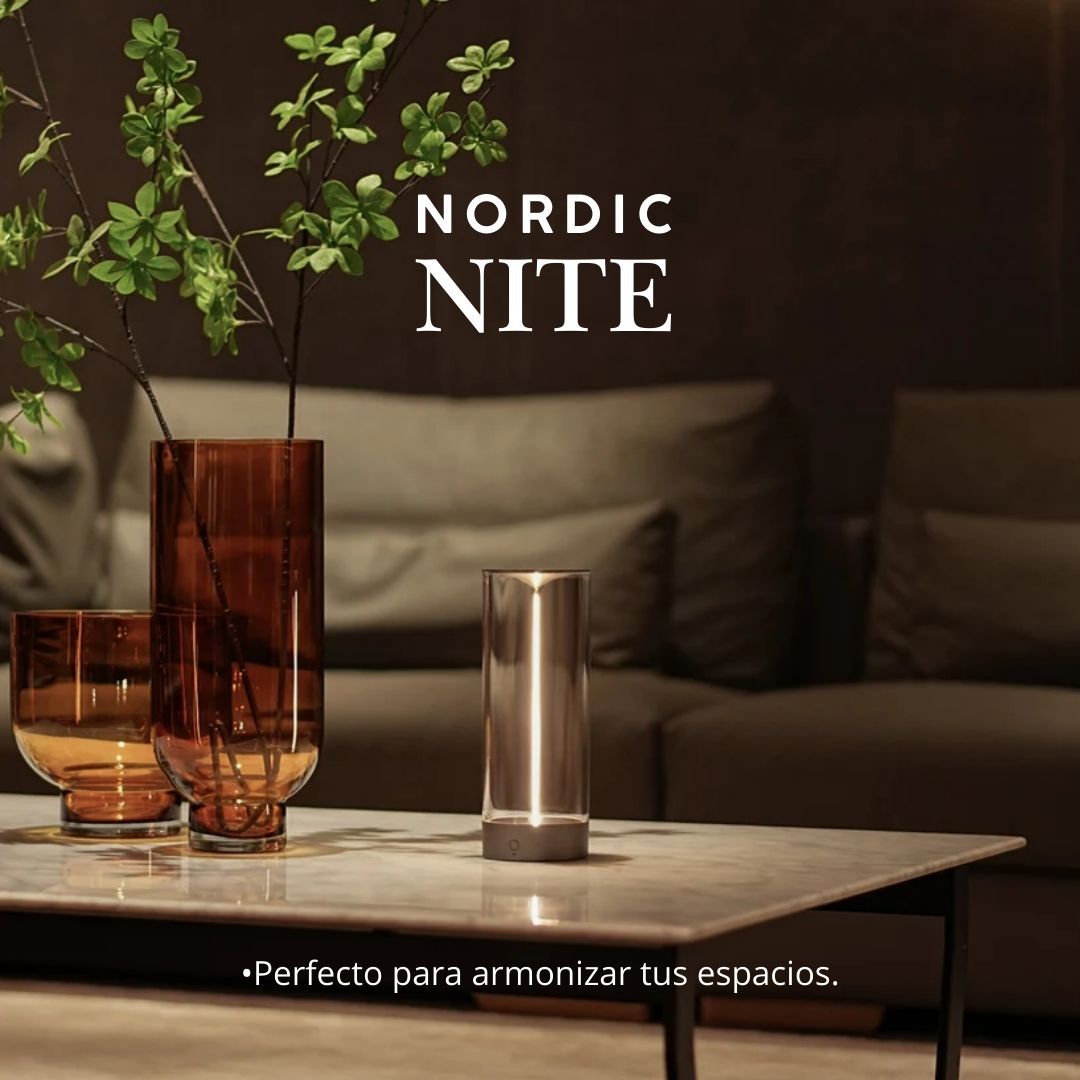 NordicNite Lámpara Minimalista