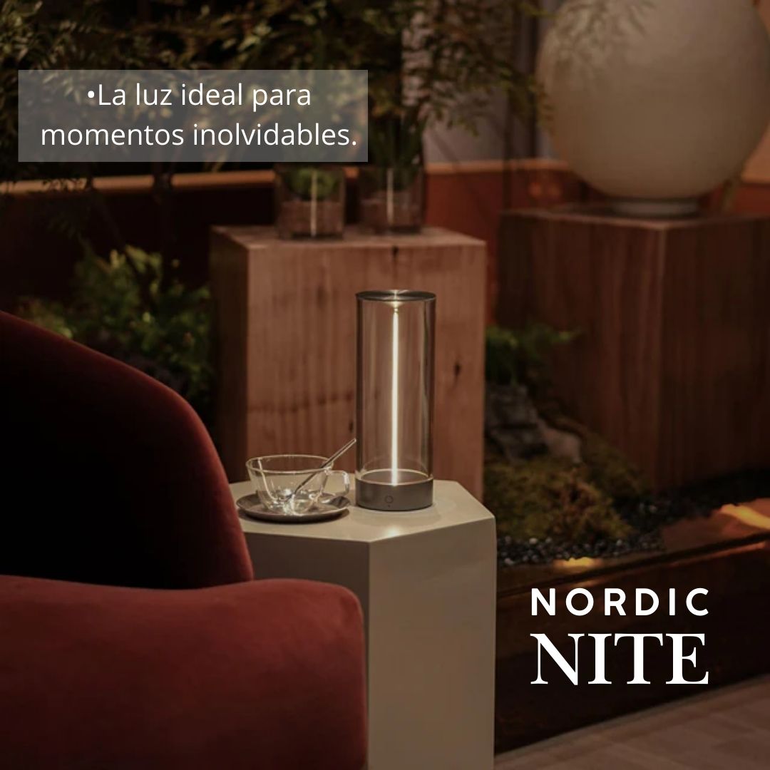 NordicNite Lámpara Minimalista