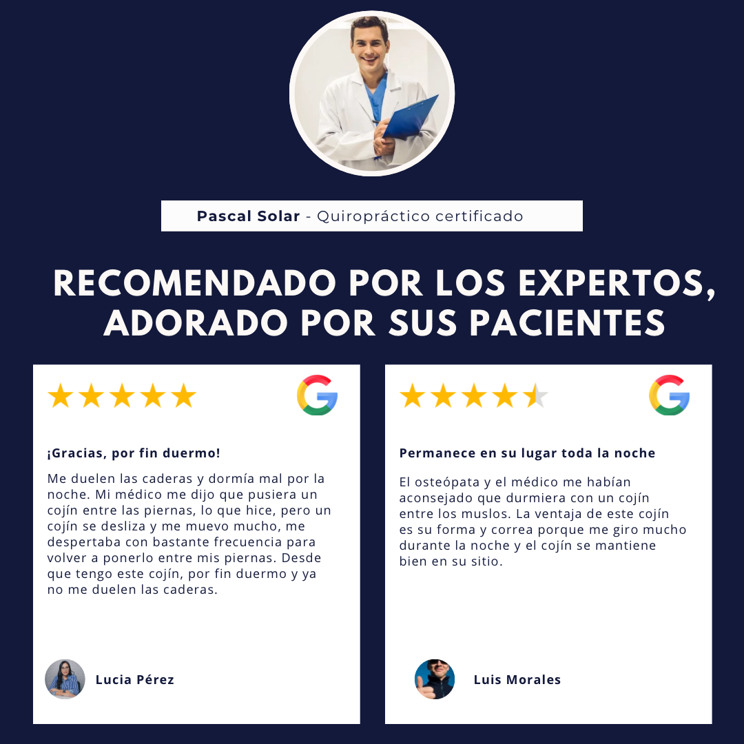 Cojín ortopédico para rodillas Cellsius